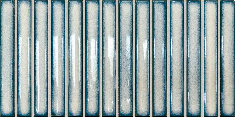 OSAKA BARS BLUE (133480) 12,5х25 Глазурованная керамическая плитка