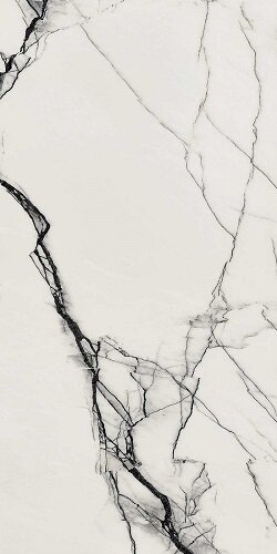 B&W_MARBLE BREACH HIGH-GLOSSY 60X120 RET (766402) 60x120 Неглазурованный керамогранит