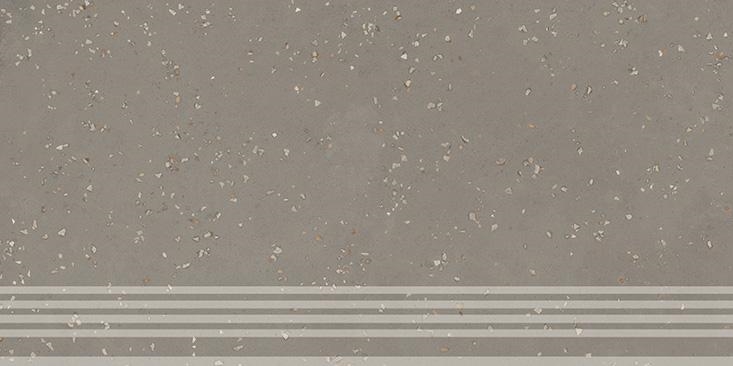 KM6060G1211R8GRF Ступень фронтальная Пунтум серый матовый обрезной 30x60x0,8