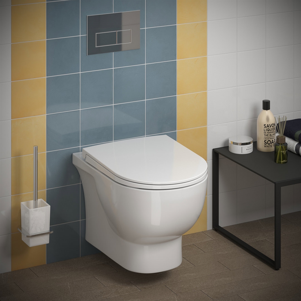 BG.Pro.wc.02 Унитаз Buongiorno Pro/Про/Бонджорно Про подвесной, белый глянцевый