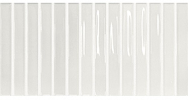 FLASH BARS WHITE (133469) 12,5х25 Глазурованная керамическая плитка