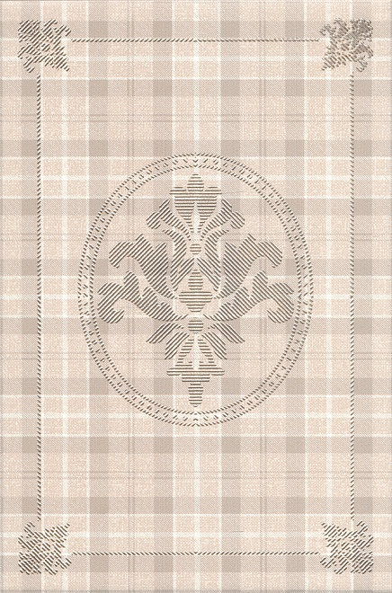 AD/B178/8236 Декор Традиция Клетка 20х30х6,9