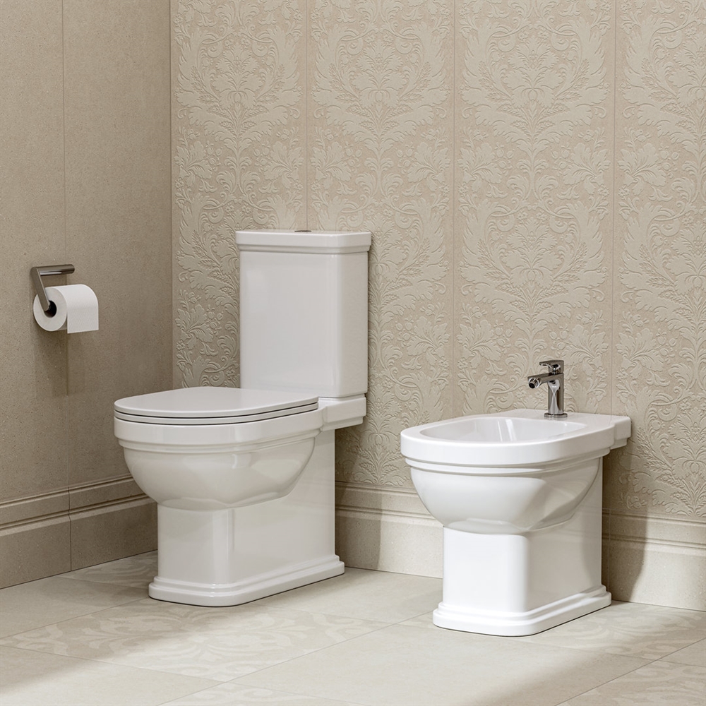 PO.wc.01 Унитаз Pompei/Помпеи напольный, белый глянцевый