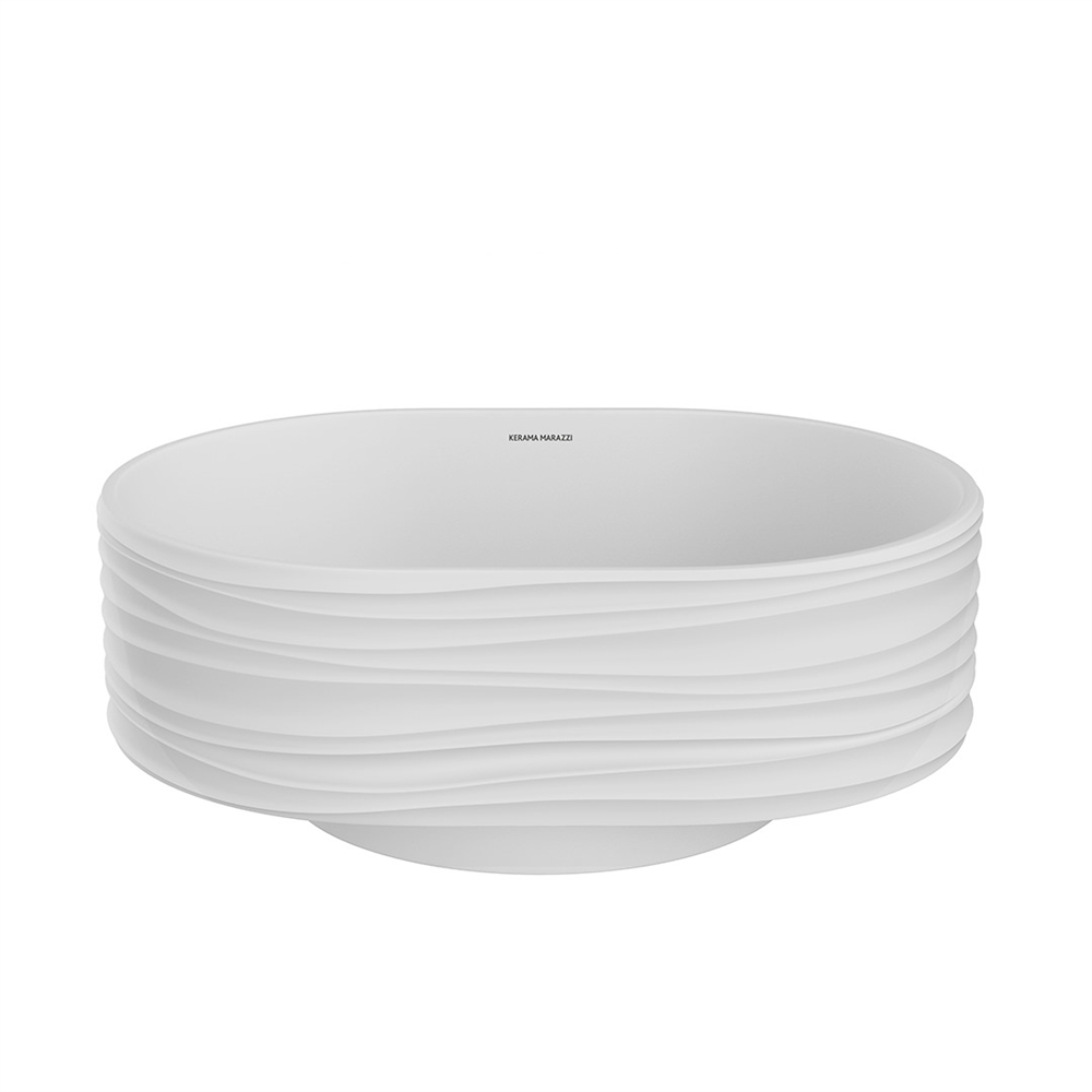 SA.wb.50/WHT.M Раковина ARTBASIN Sabbia/АртБейзин Саббья накладная 50, белая матовая