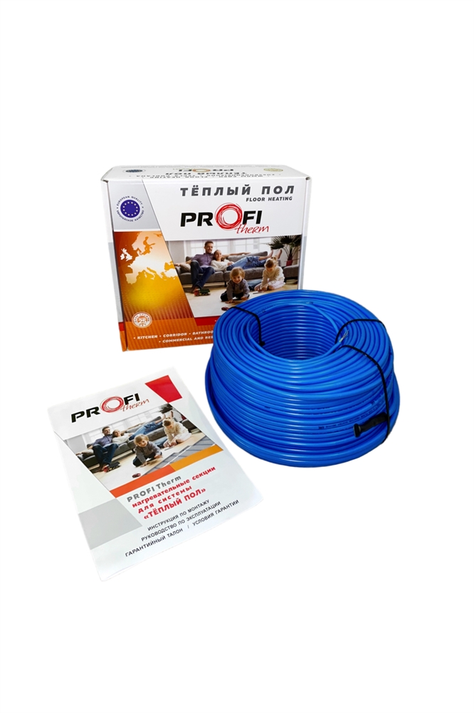 Двухжильный греющий кабель теплого пола PROFI Therm TXLP/2R (1700Вт, 10,0-12,5м2), арт.TP2R170017